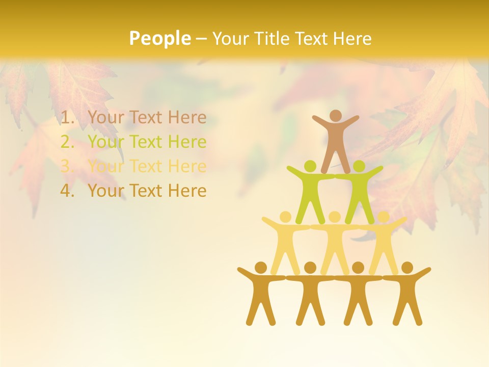 Autumn Brown Autumnal PowerPoint Template