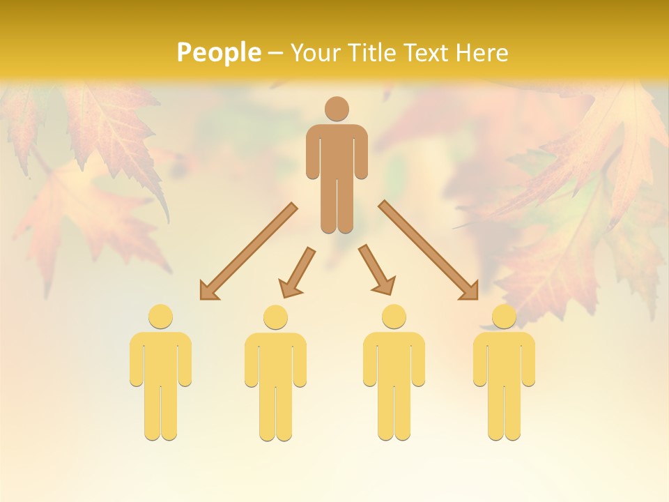 Autumn Brown Autumnal PowerPoint Template