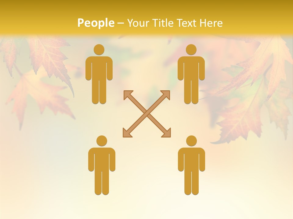 Autumn Brown Autumnal PowerPoint Template