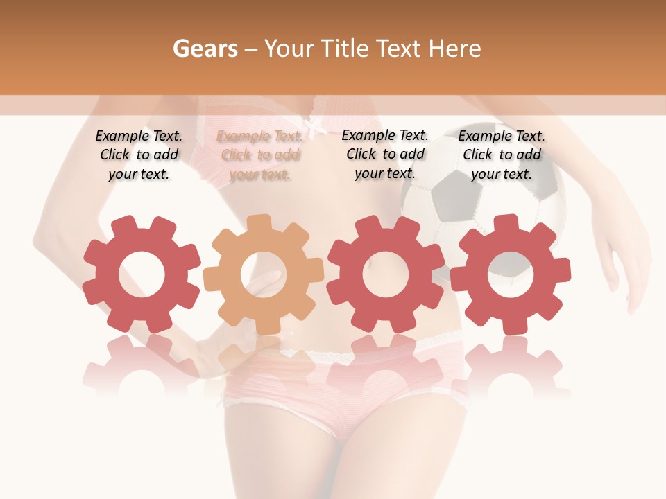 Health Fitness Lifestyle PowerPoint Template