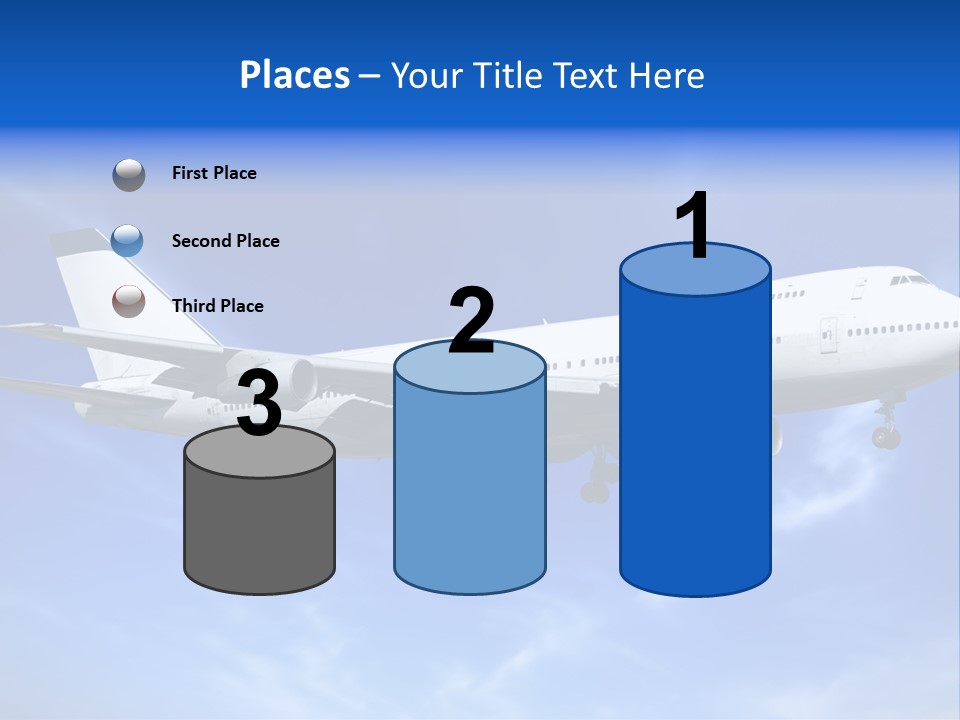 Wings Airport Business PowerPoint Template