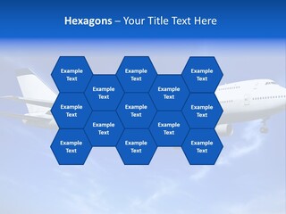 Wings Airport Business PowerPoint Template