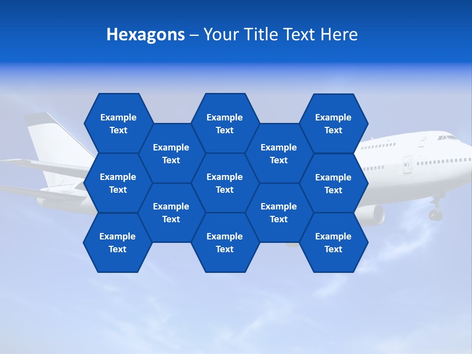 Wings Airport Business PowerPoint Template