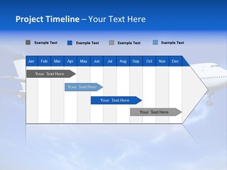 Wings Airport Business PowerPoint Template