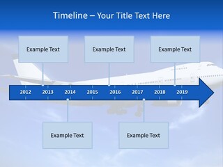 Wings Airport Business PowerPoint Template