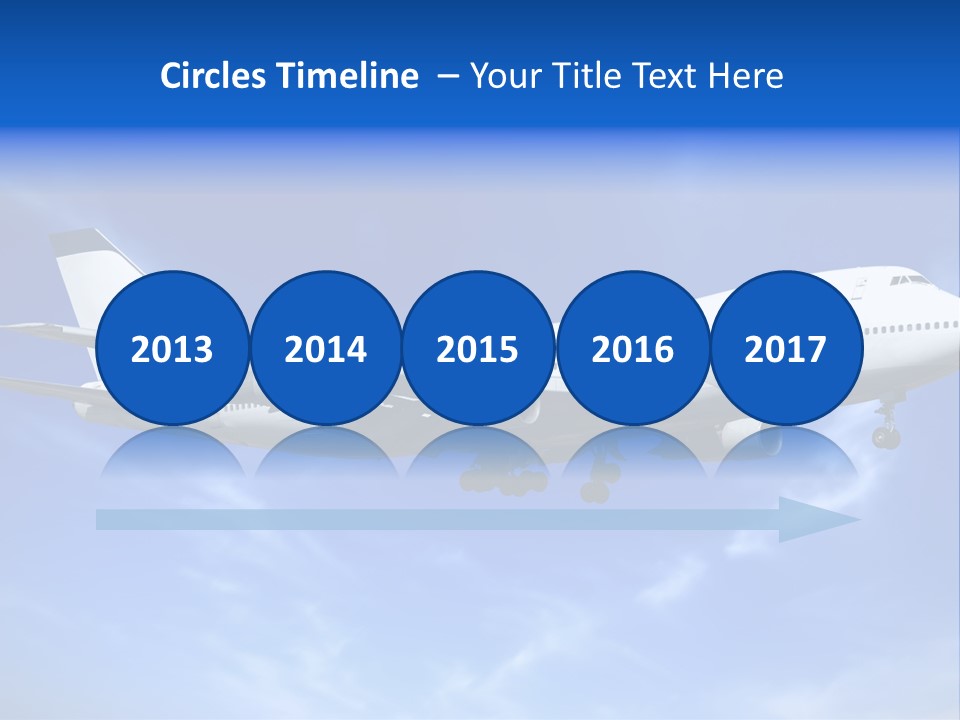 Wings Airport Business PowerPoint Template
