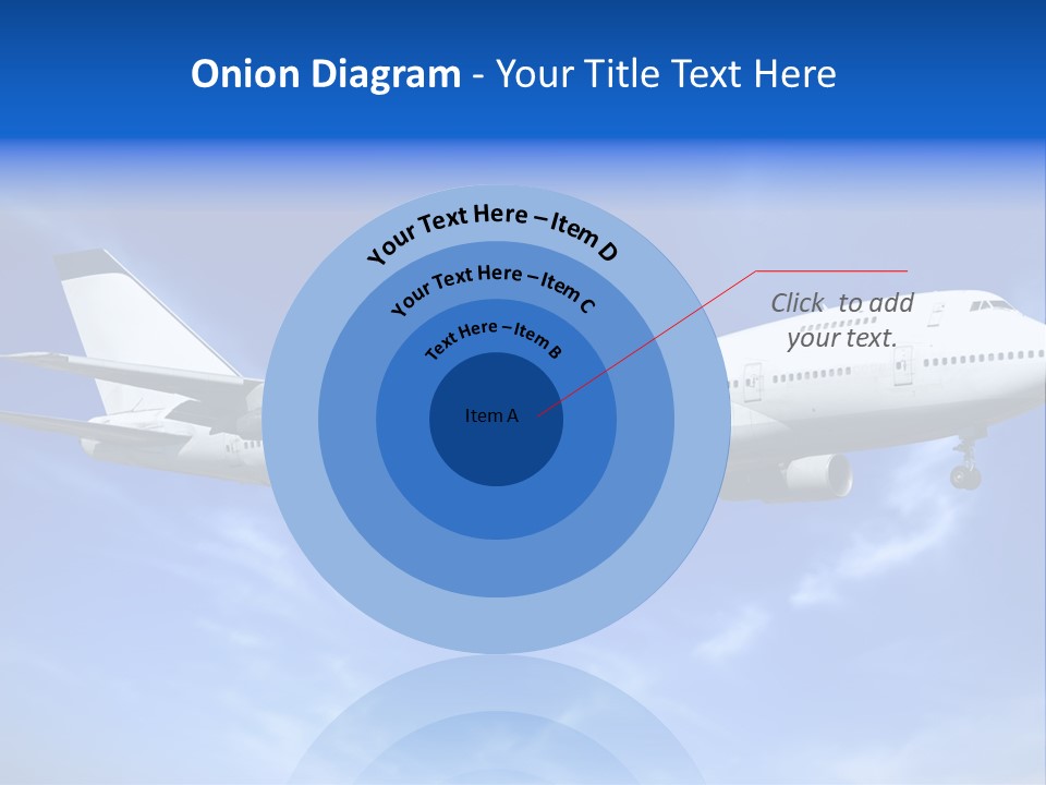 Wings Airport Business PowerPoint Template