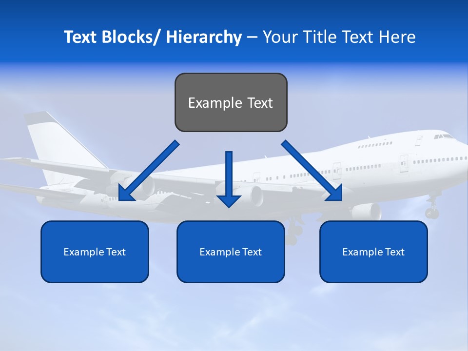 Wings Airport Business PowerPoint Template