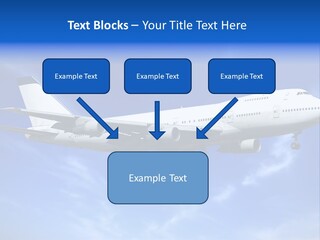 Wings Airport Business PowerPoint Template