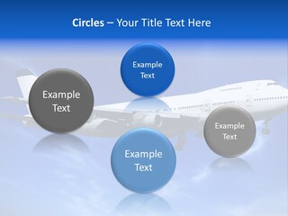 Wings Airport Business PowerPoint Template