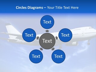 Wings Airport Business PowerPoint Template