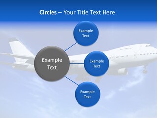 Wings Airport Business PowerPoint Template