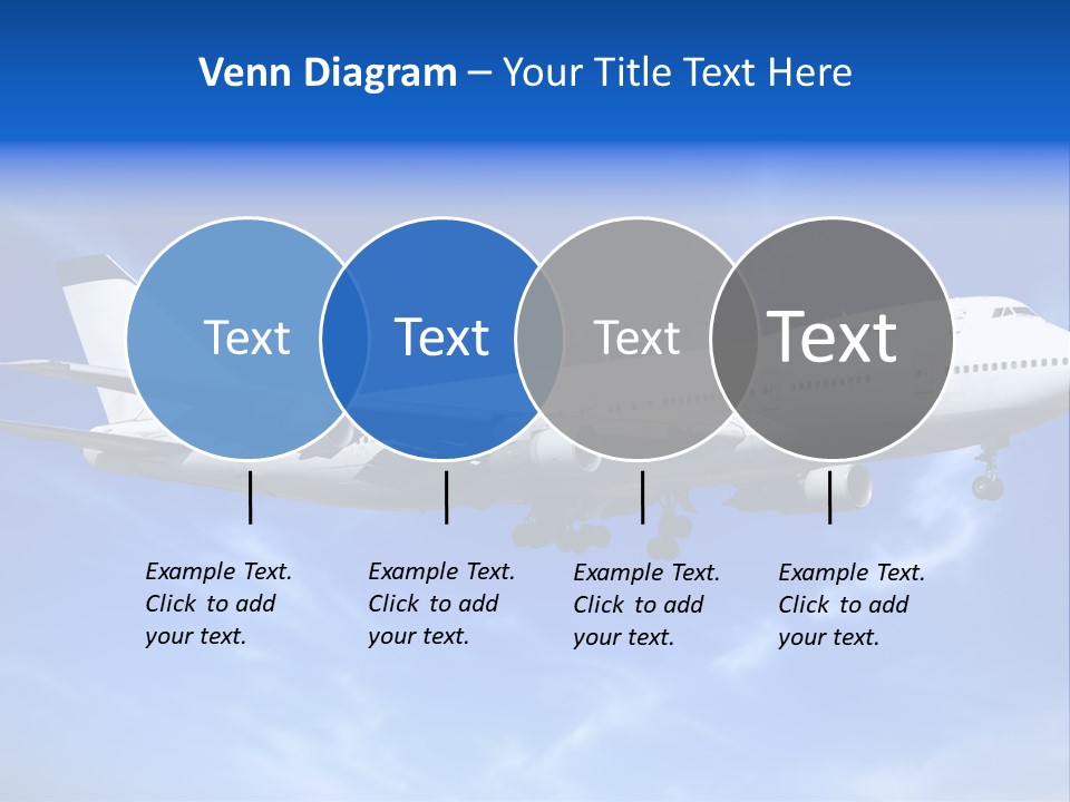 Wings Airport Business PowerPoint Template