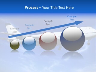 Wings Airport Business PowerPoint Template