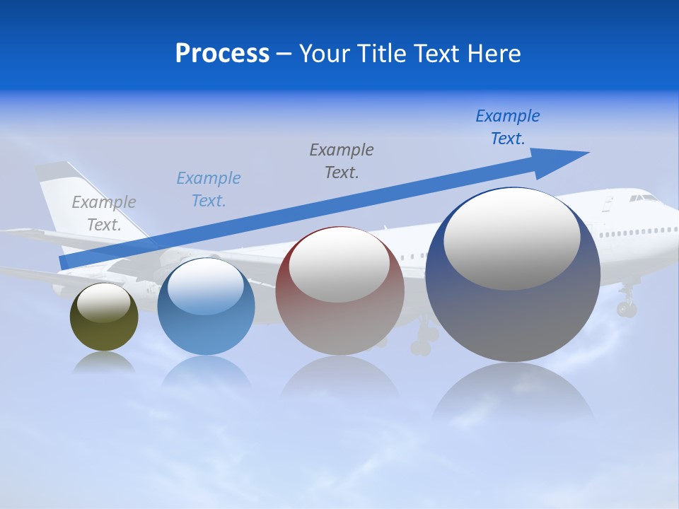 Wings Airport Business PowerPoint Template