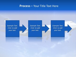 Wings Airport Business PowerPoint Template