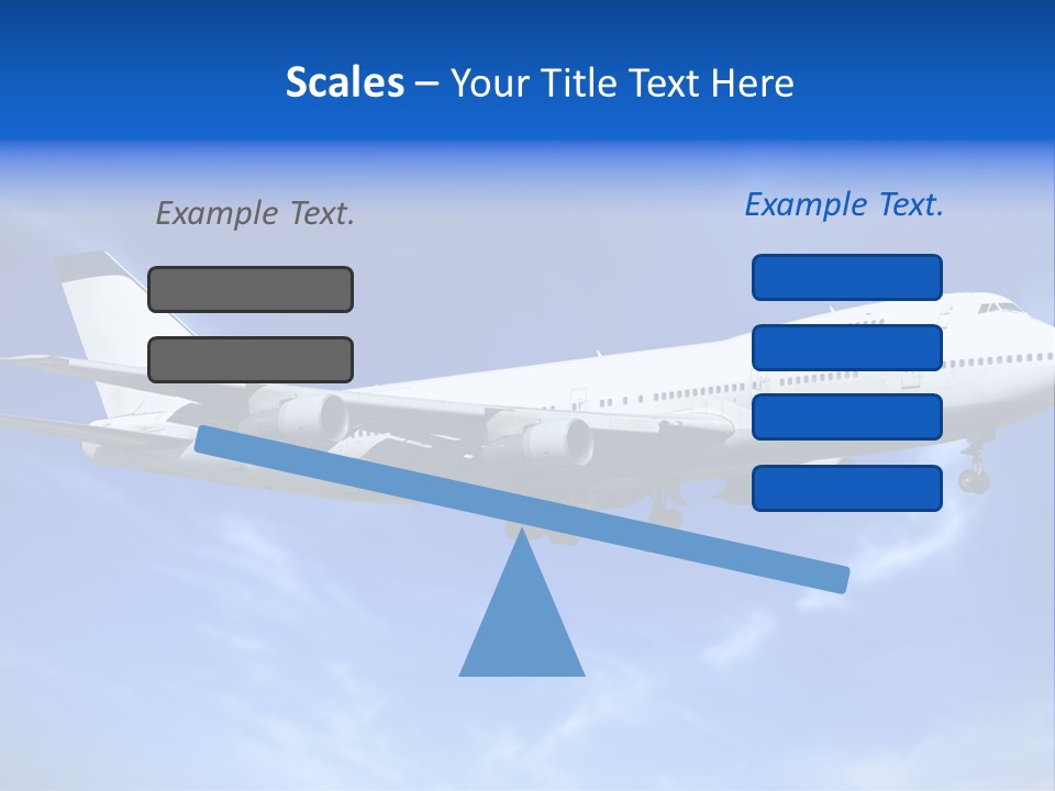 Wings Airport Business PowerPoint Template
