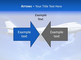 Wings Airport Business PowerPoint Template
