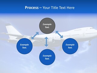 Wings Airport Business PowerPoint Template