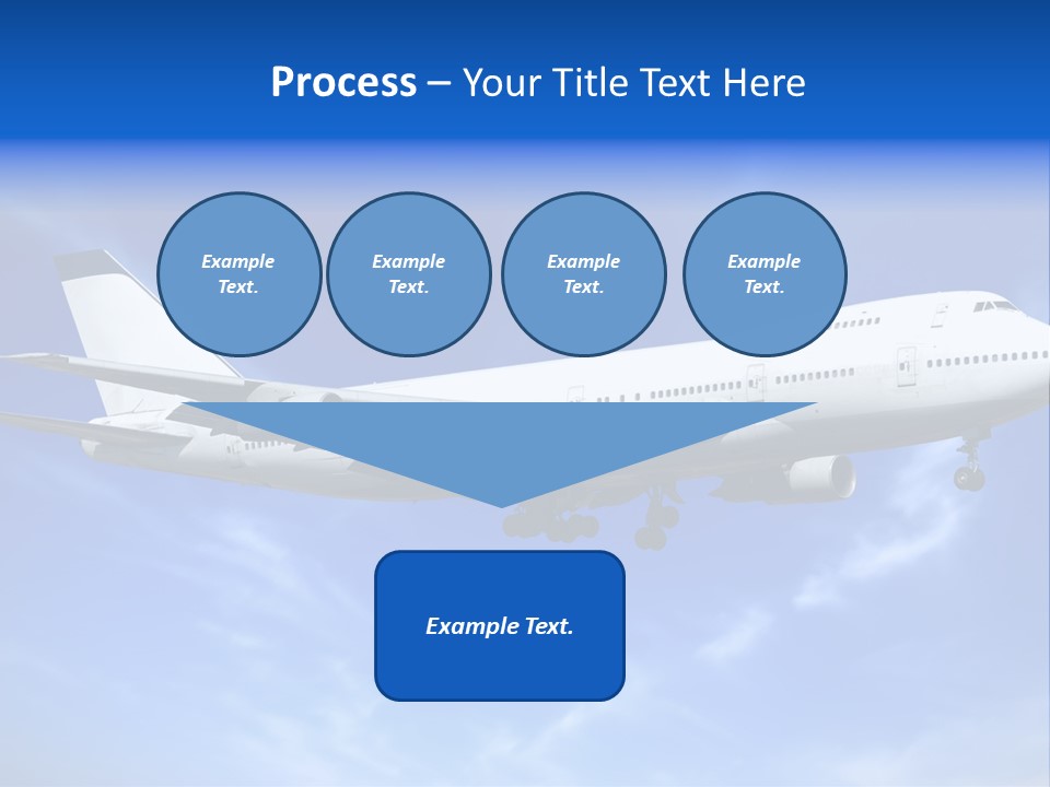 Wings Airport Business PowerPoint Template