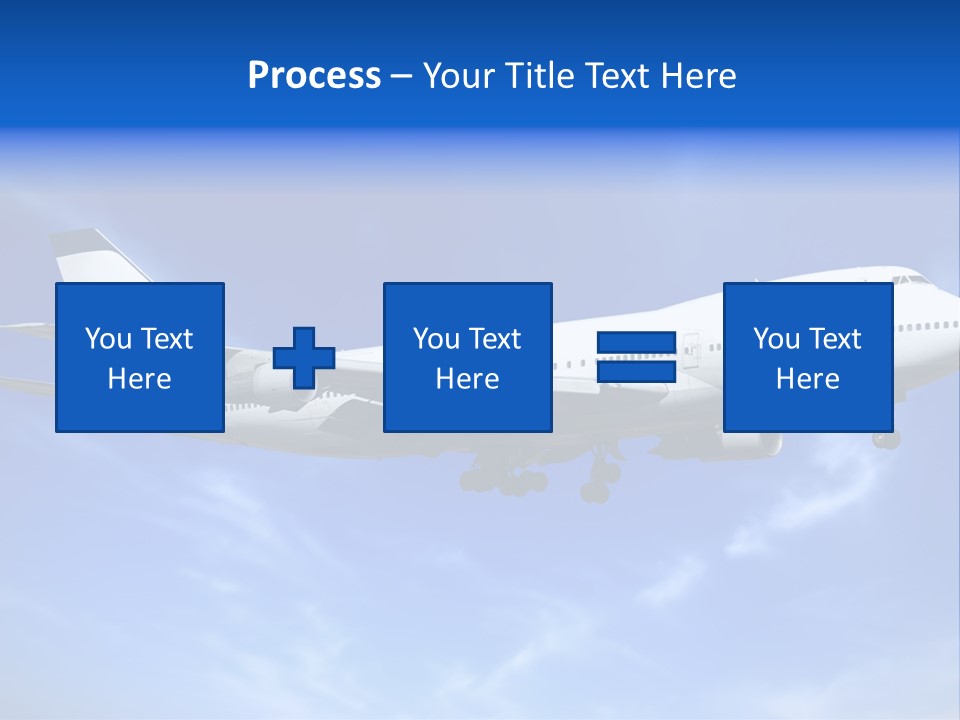 Wings Airport Business PowerPoint Template