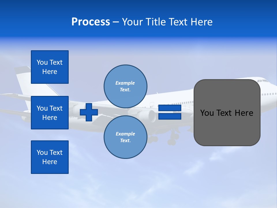 Wings Airport Business PowerPoint Template