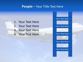 Wings Airport Business PowerPoint Template
