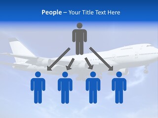 Wings Airport Business PowerPoint Template