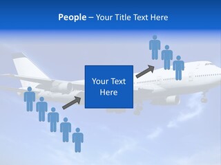 Wings Airport Business PowerPoint Template