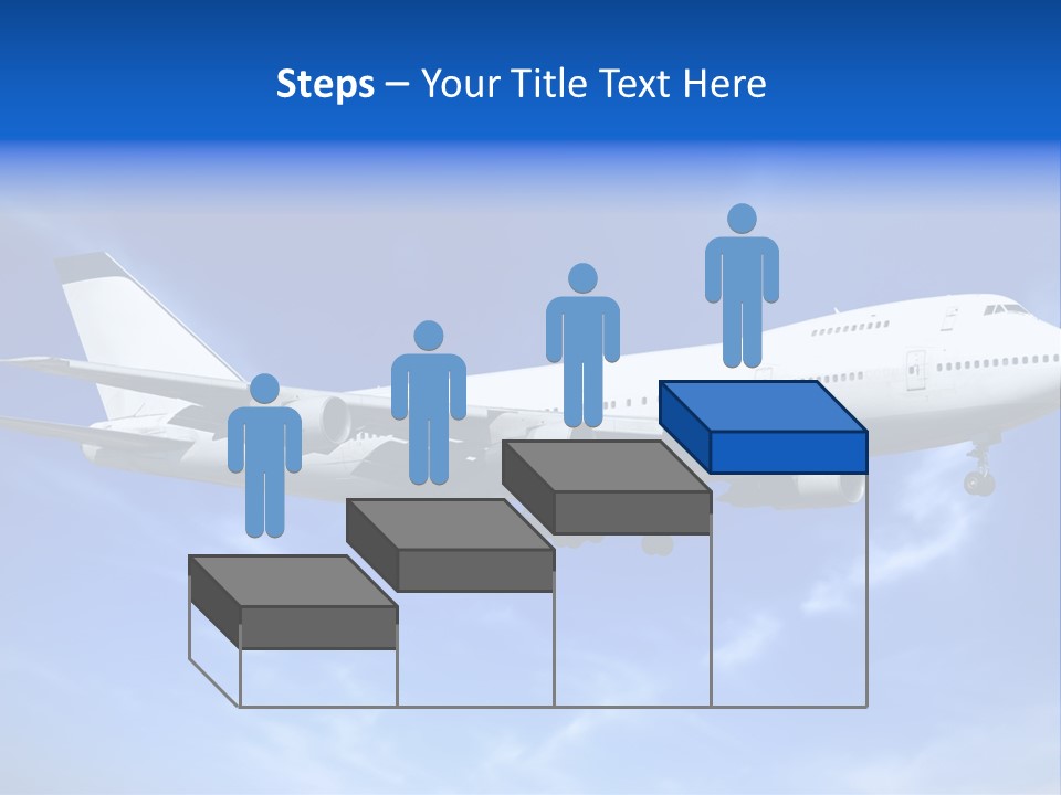 Wings Airport Business PowerPoint Template