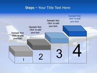 Wings Airport Business PowerPoint Template