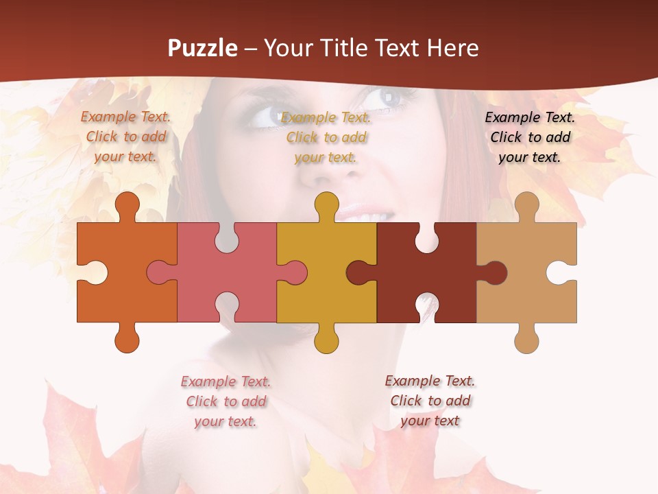 Glamour Elegance Adolescence PowerPoint Template