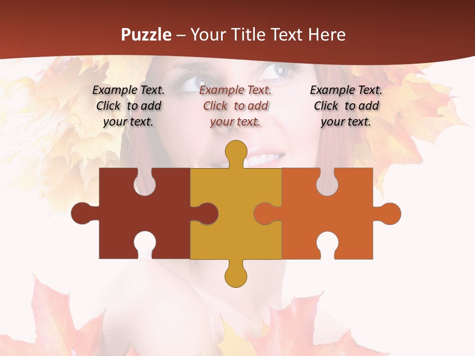 Glamour Elegance Adolescence PowerPoint Template