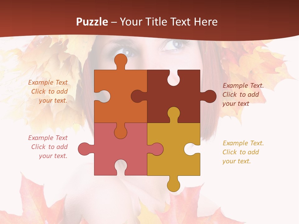 Glamour Elegance Adolescence PowerPoint Template