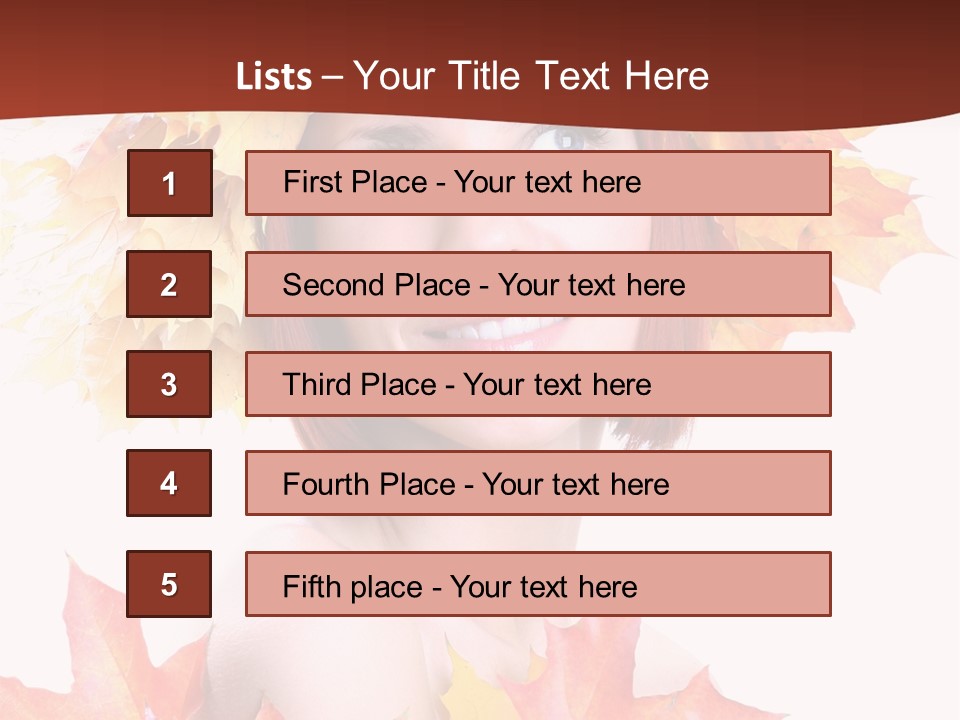 Glamour Elegance Adolescence PowerPoint Template