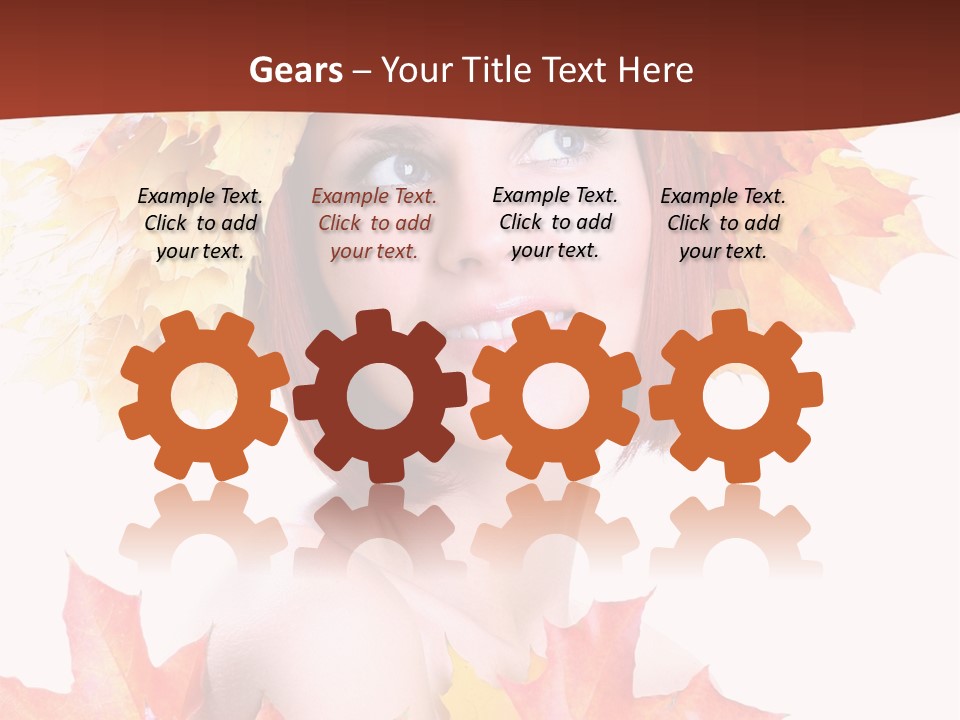 Glamour Elegance Adolescence PowerPoint Template