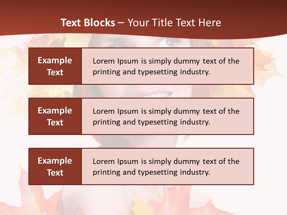 Glamour Elegance Adolescence PowerPoint Template