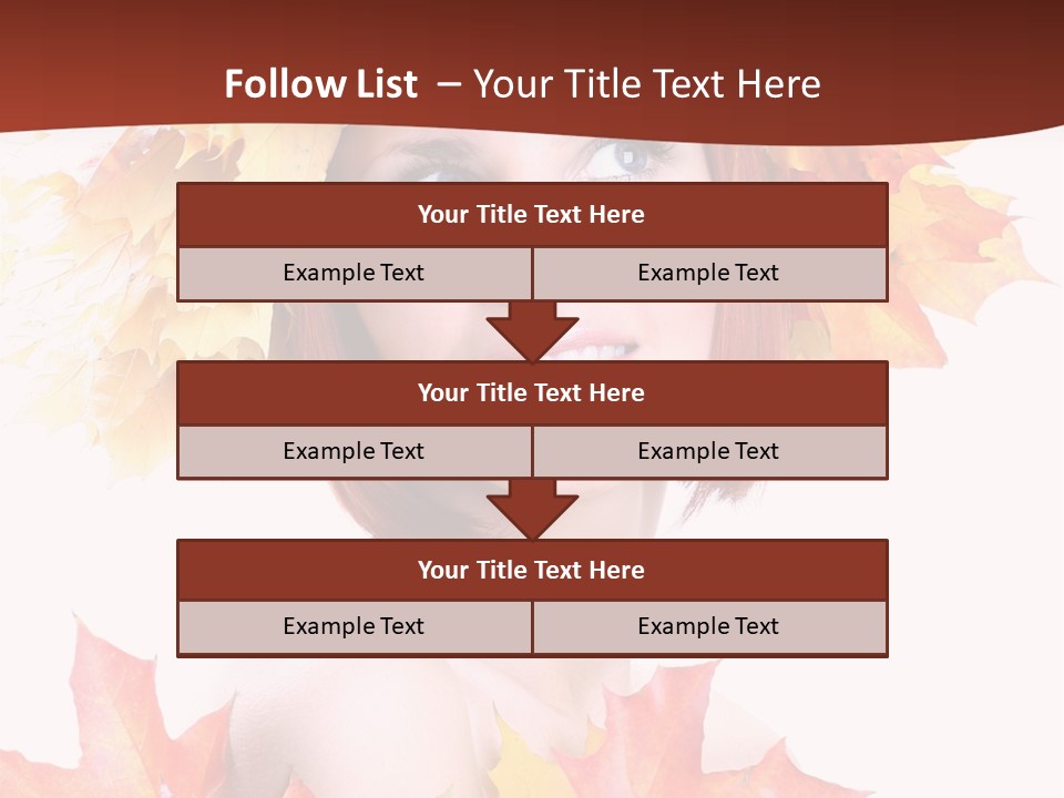 Glamour Elegance Adolescence PowerPoint Template