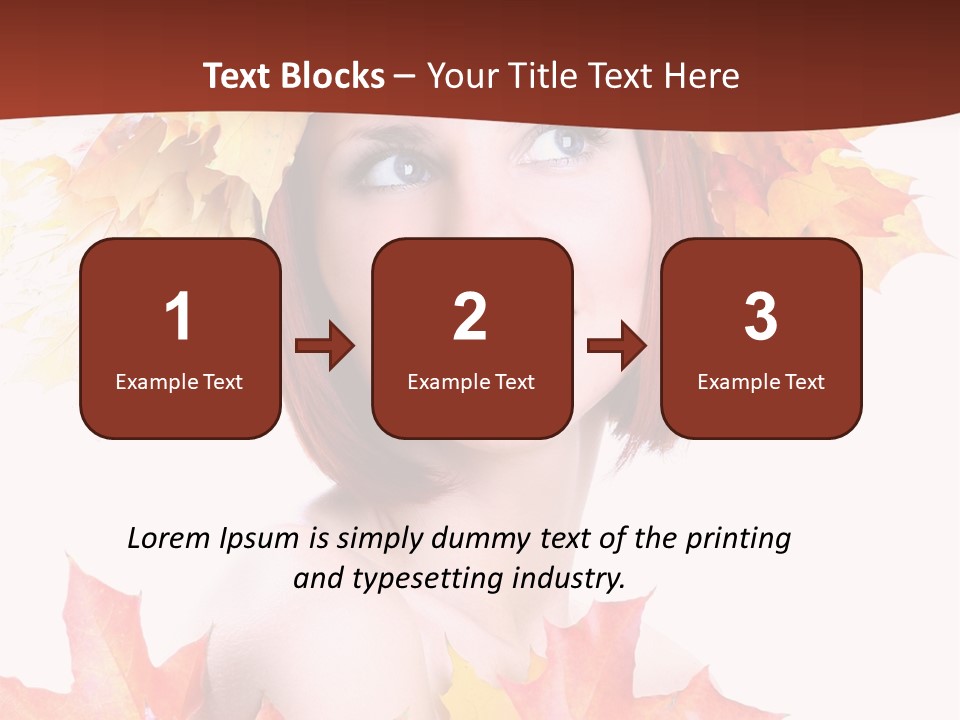 Glamour Elegance Adolescence PowerPoint Template
