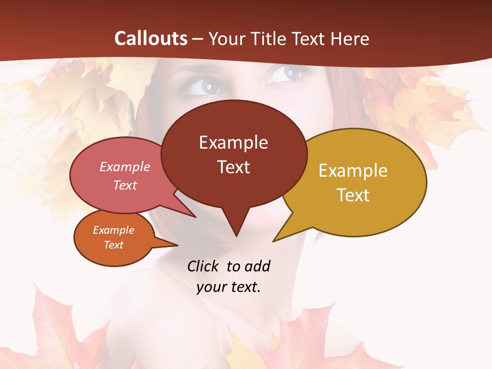 Glamour Elegance Adolescence PowerPoint Template