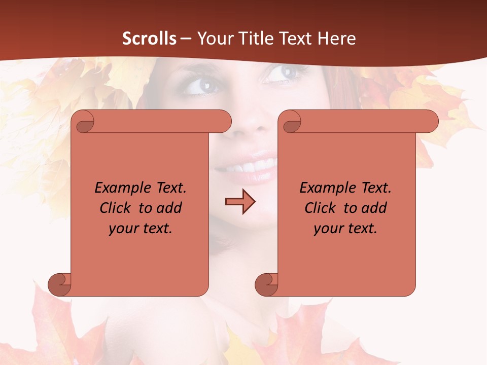 Glamour Elegance Adolescence PowerPoint Template