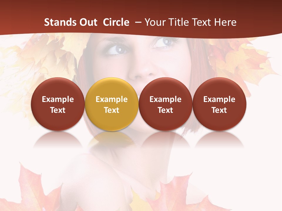 Glamour Elegance Adolescence PowerPoint Template