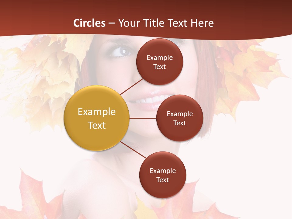 Glamour Elegance Adolescence PowerPoint Template