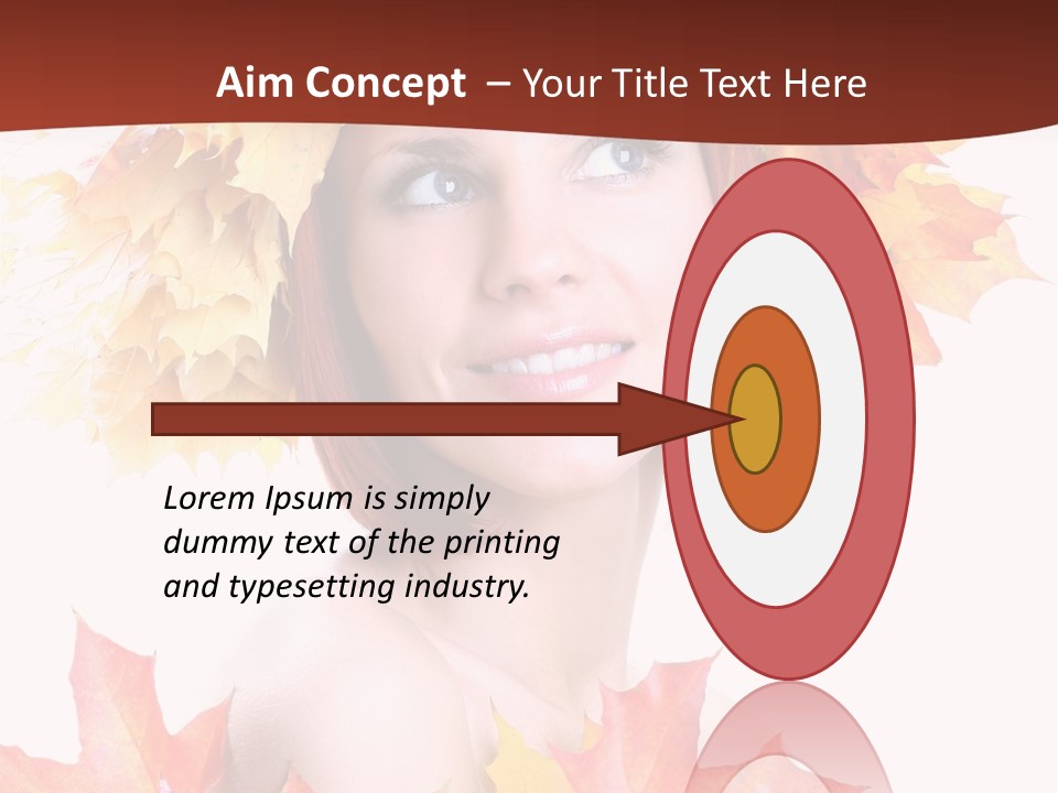 Glamour Elegance Adolescence PowerPoint Template