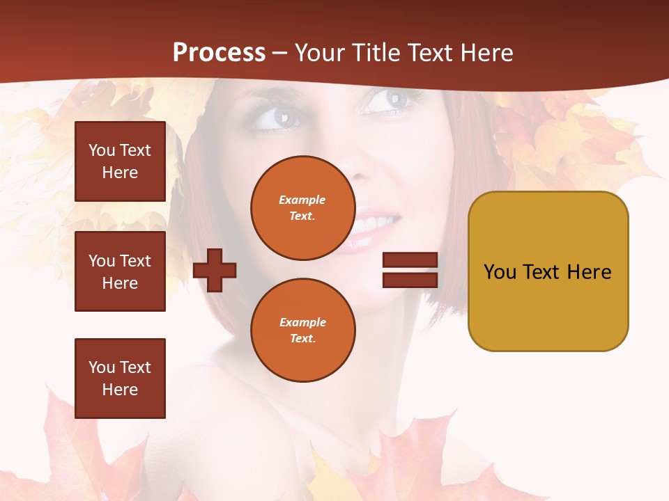 Glamour Elegance Adolescence PowerPoint Template