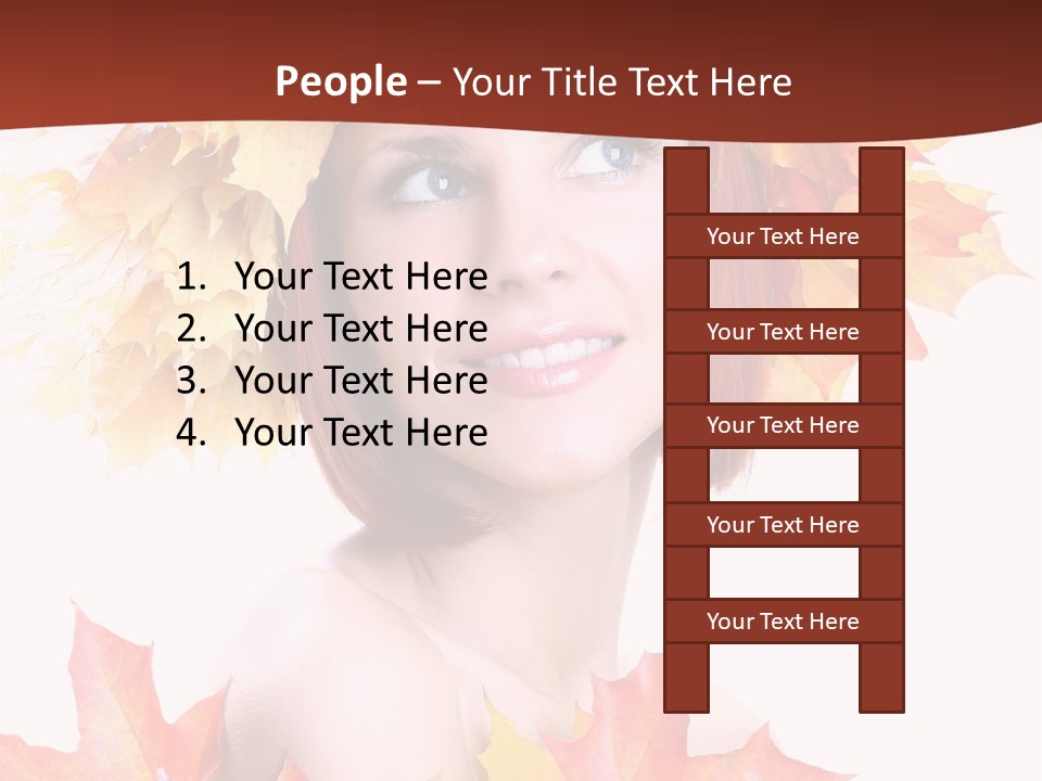 Glamour Elegance Adolescence PowerPoint Template