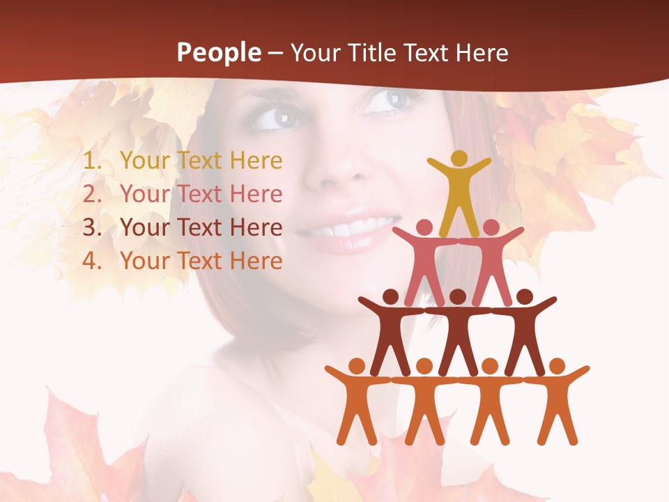 Glamour Elegance Adolescence PowerPoint Template