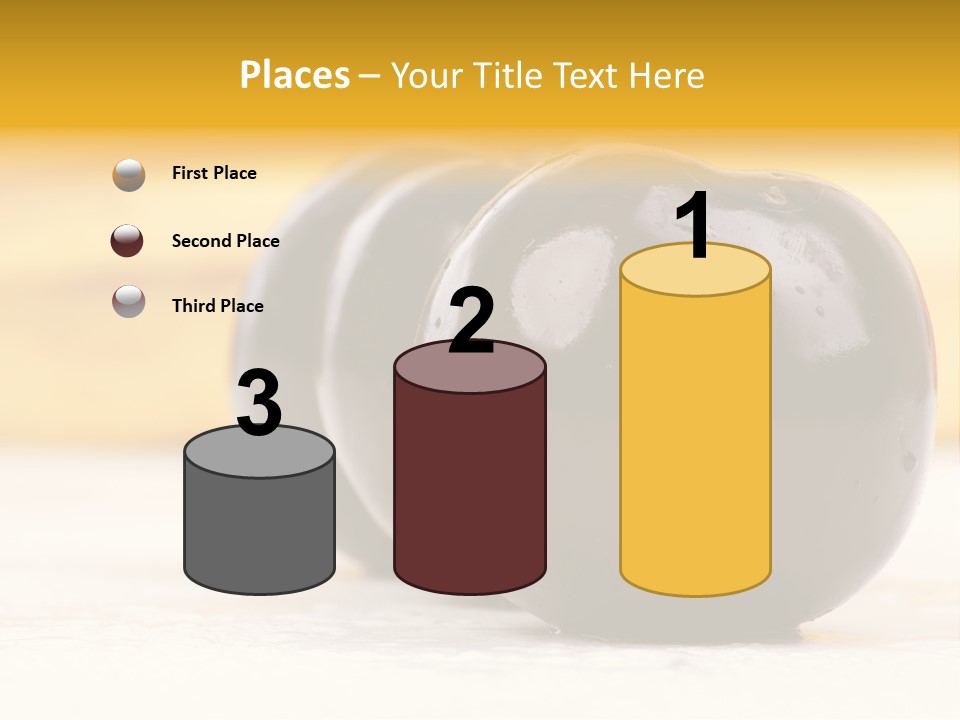 Row Isolated Lowcalorie PowerPoint Template