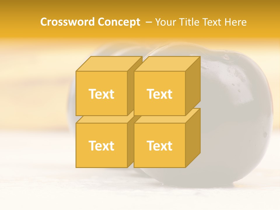 Row Isolated Lowcalorie PowerPoint Template