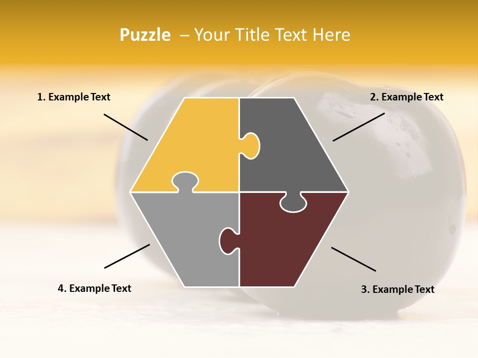 Row Isolated Lowcalorie PowerPoint Template